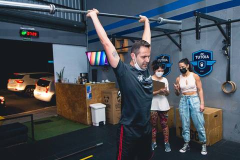 Atleta durante o CF Tutóia Games 2021'