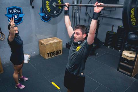 Atleta durante o CF Tutóia Games 2021'