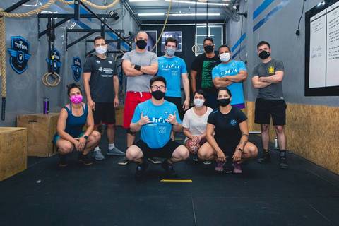 Atleta durante o CF Tutóia Games 2021'