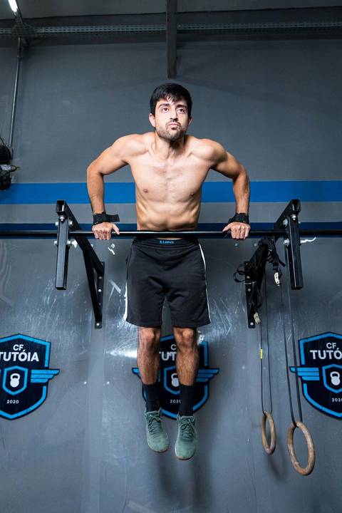 Ensaio fitness de crossfit com Bruno Mamede no box CF Tutóia, localizado no bairro do Paraíso em São Paulo.'