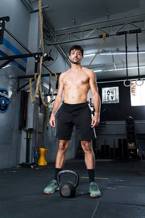 Ensaio fitness de crossfit com Bruno Mamede no box CF Tutóia, localizado no bairro do Paraíso em São Paulo.'