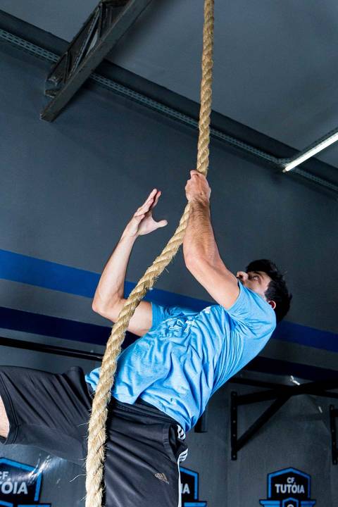 Ensaio fitness de crossfit com Bruno Mamede no box CF Tutóia, localizado no bairro do Paraíso em São Paulo.'