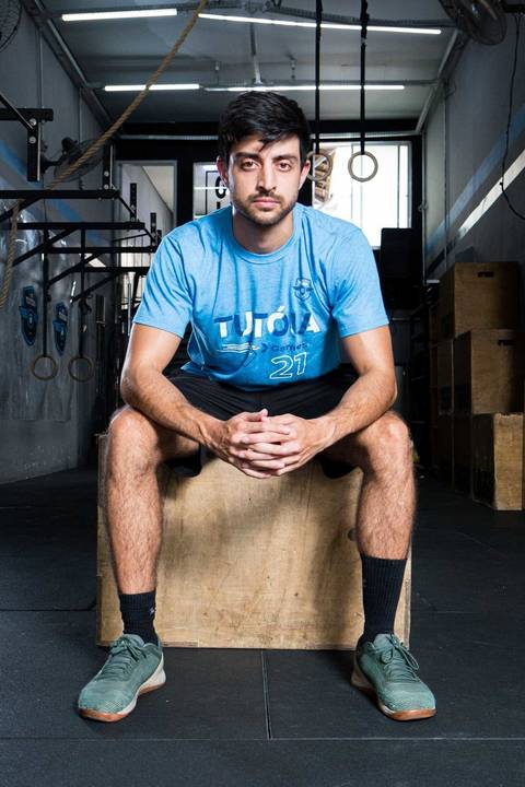 Ensaio fitness de crossfit com Bruno Mamede no box CF Tutóia, localizado no bairro do Paraíso em São Paulo.'