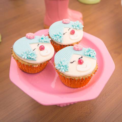 Fotos do aniversário de 1 ano da Helena com o tema de circo.'