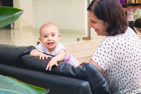 Fotos do aniversário de 1 ano da Helena com o tema de circo.'