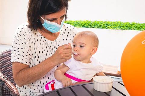 Fotos do aniversário de 1 ano da Helena com o tema de circo.'