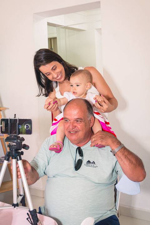 Fotos do aniversário de 1 ano da Helena com o tema de circo.'