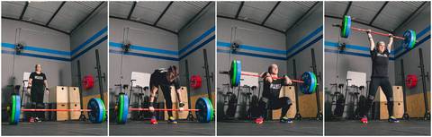 Fotos do treinamento da atleta de Cross Fit Cakes Martinez realizado no CF Tutóia, zona sul de São Paulo.'