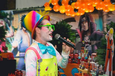 Fotos da festa de aniversário do Heitor realizada no Buffet Iupiii, zona leste de São Paulo.'