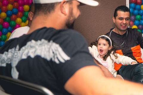 Fotos da festa de aniversário do Heitor realizada no Buffet Iupiii, zona leste de São Paulo.'