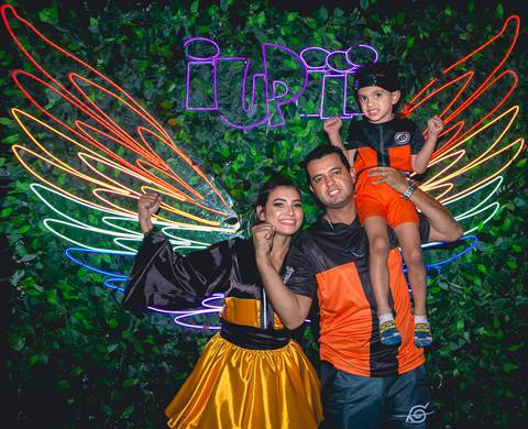 Fotos da festa de aniversário do Heitor realizada no Buffet Iupiii, zona leste de São Paulo.'