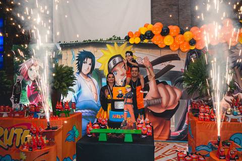 Fotos da festa de aniversário do Heitor realizada no Buffet Iupiii, zona leste de São Paulo.'