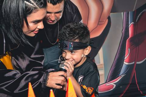 Fotos da festa de aniversário do Heitor realizada no Buffet Iupiii, zona leste de São Paulo.'