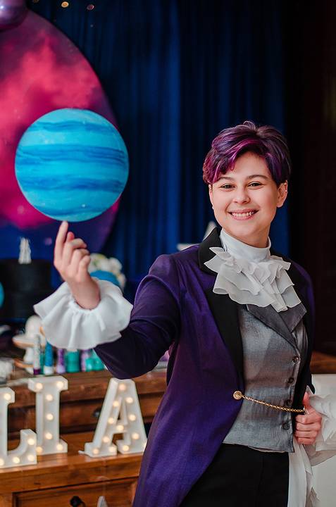 Traje O Pequeno Príncipe Festa de 15 anos Julia Debutante Porto Alegre'