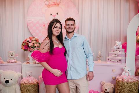 Chá de Bebê Maya Letícia Swarovski Alana Leszczynski CasaRê'