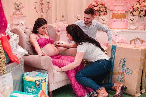 Chá de Bebê Maya Letícia Swarovski Alana Leszczynski CasaRê '