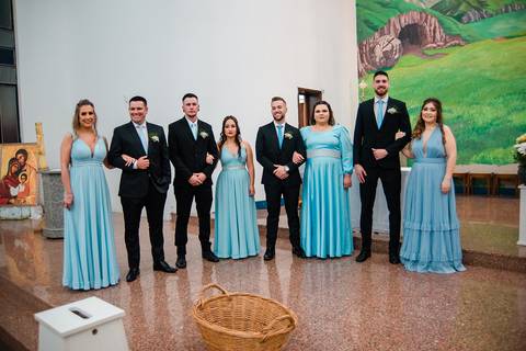 Casamento na Paróquia São José Operário em Novo Hamburgo'