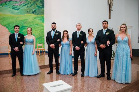 Casamento na Paróquia São José Operário em Novo Hamburgo'