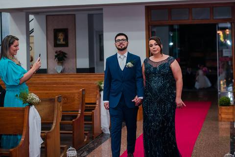 Casamento na Paróquia São José Operário em Novo Hamburgo'