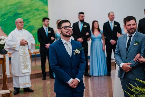 Casamento na Paróquia São José Operário em Novo Hamburgo'