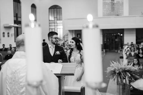 Casamento na Paróquia São José Operário em Novo Hamburgo'