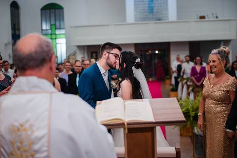 Casamento na Paróquia São José Operário em Novo Hamburgo'
