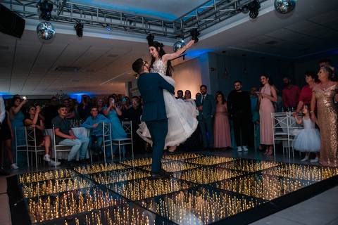 Festa de casamento na A&A Eventos em Campo Bom'
