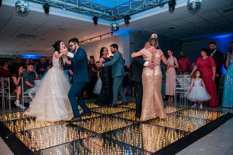 Festa de casamento na A&A Eventos em Campo Bom'