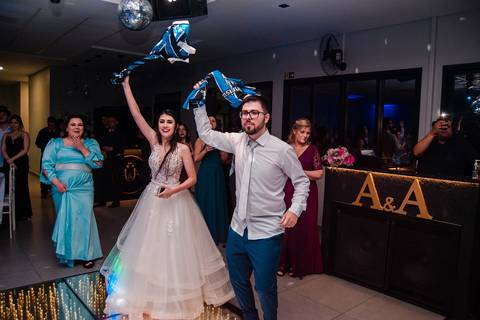 Festa de casamento na A&A Eventos em Campo Bom'