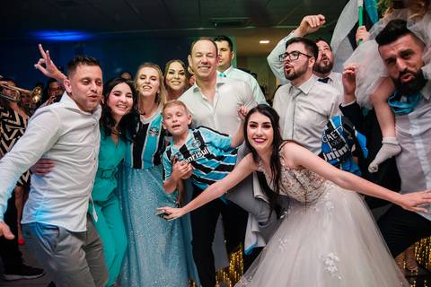Festa de casamento na A&A Eventos em Campo Bom'