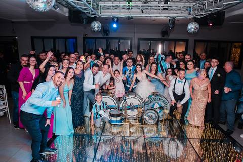 Festa de casamento na A&A Eventos em Campo Bom'