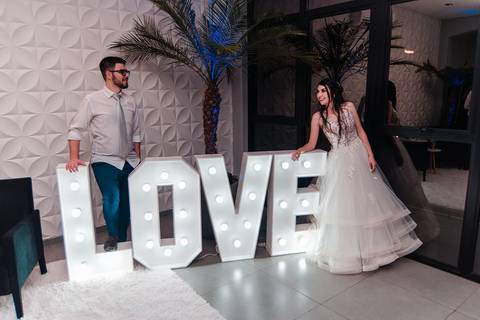 Festa de casamento na A&A Eventos em Campo Bom'