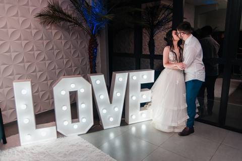 Festa de casamento na A&A Eventos em Campo Bom'
