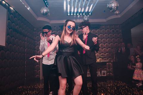 Festa 15 anos Richesky Eventos Canoas pista de dança'