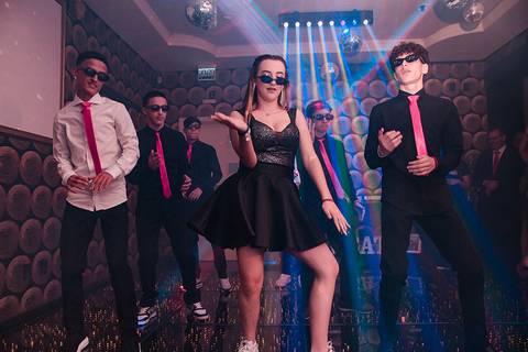 Festa 15 anos Richesky Eventos Canoas pista de dança'