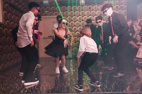 Festa 15 anos Richesky Eventos Canoas pista de dança'