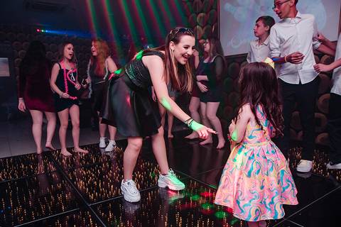 Festa 15 anos Richesky Eventos Canoas pista de dança'
