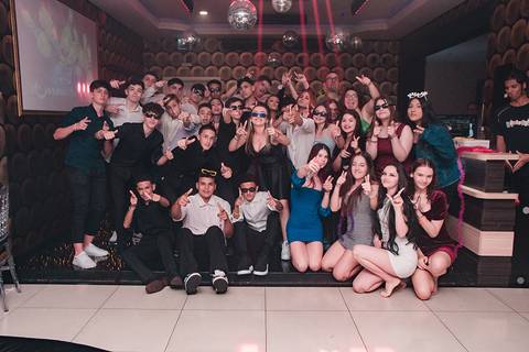 Festa 15 anos Richesky Eventos Canoas pista de dança'