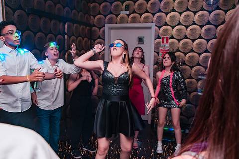 Festa 15 anos Richesky Eventos Canoas pista de dança'