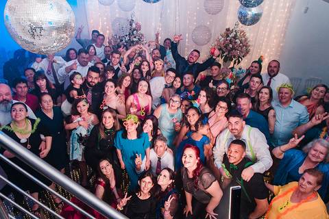 Festa de 15 anos Decorfest Canoas pista de dança'