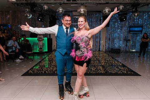 Patinação Amanda Daudt formatura Paulo Silvestrin Saint Haus Novo '