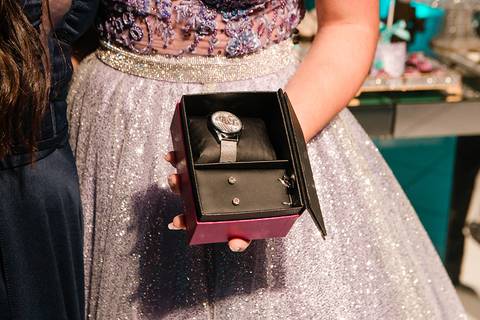 presente para a debutante'