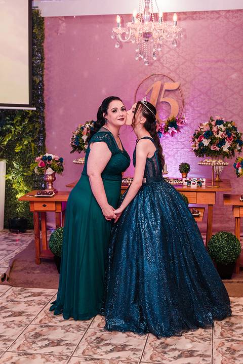 Festa de 15 anos mãe e filha'