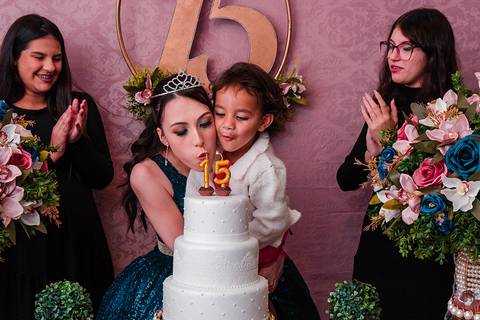 Festa de 15 anos cachoeirinha show de festa fotógrafo Jeferson Paz'