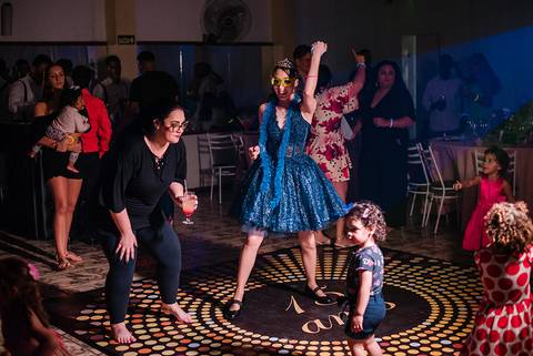 Festa de 15 anos cachoeirinha show de festa fotógrafo Jeferson Paz'