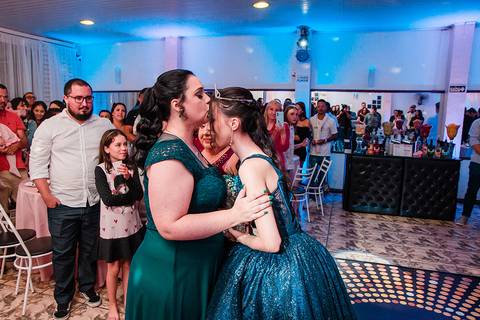 Festa de 15 anos mãe e filha'