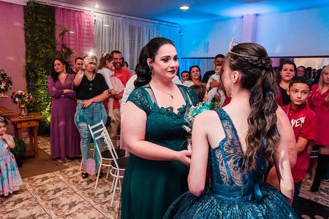 Festa de 15 anos mãe e filha'