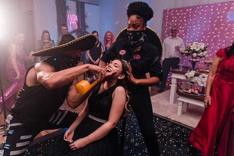 festa de 15 anos boobaloo casa de festas fotógrafo jeferson paz king bartenders tequileiro'