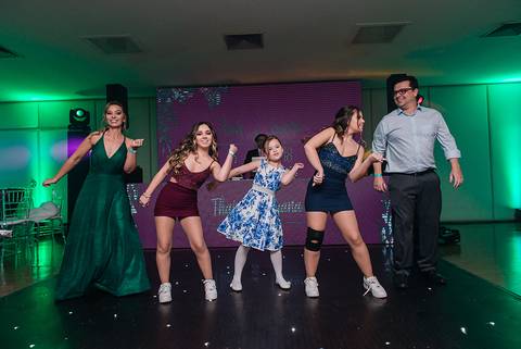 Festa de aniversário de 18 e 15 anos na SOGIPA em Porto Alegre'