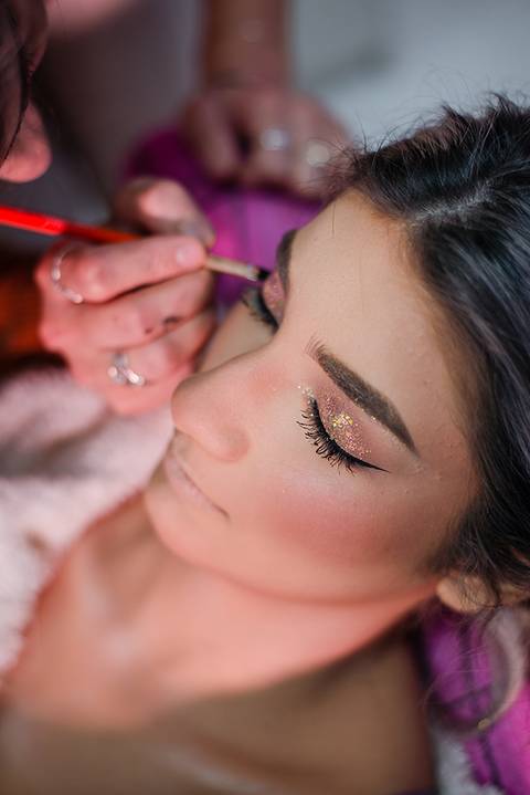 making of da debutante eduarda Sapucaia do Sul Dilaine Gotta Beauty'